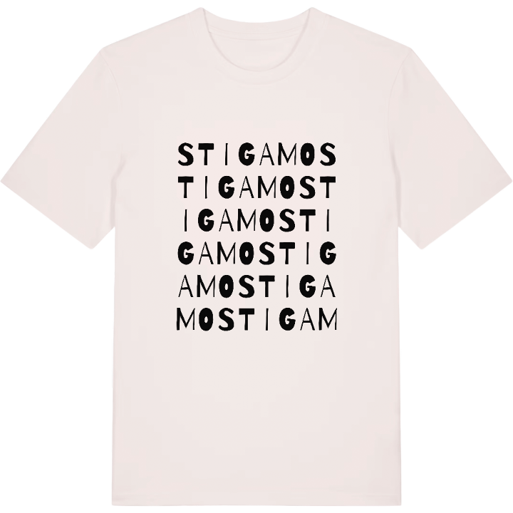 Stigamo ordlek t-shirt – t-shirt från PinShirt