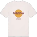 Stinneröd cirkel t-shirt