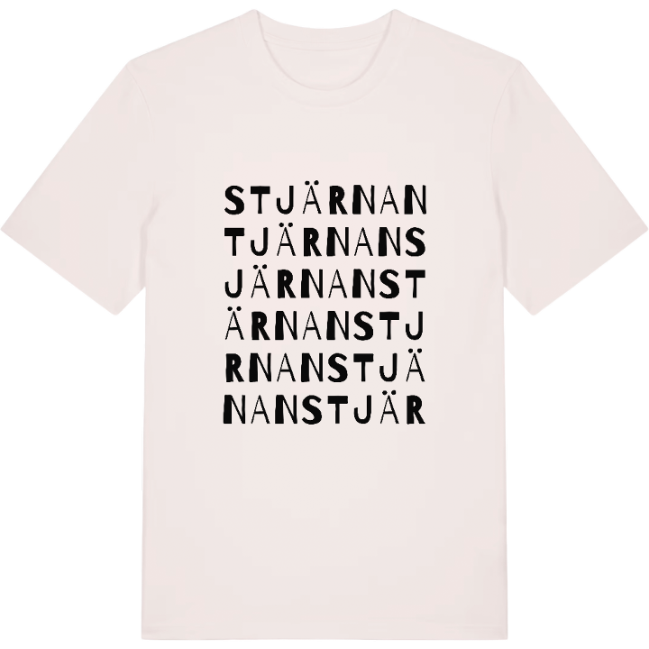 Stjärnan ordlek t-shirt – t-shirt från PinShirt