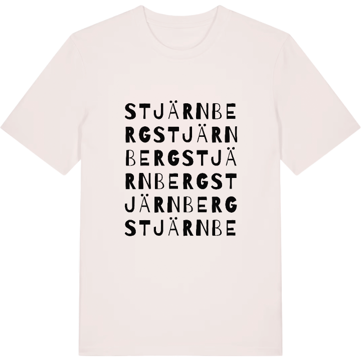 Stjärnberg ordlek t-shirt – t-shirt från PinShirt