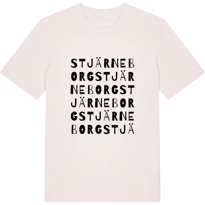 Stjärneborg ordlek t-shirt – t-shirt från PinShirt
