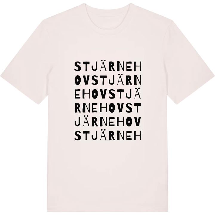 Stjärnehov ordlek t-shirt – t-shirt från PinShirt
