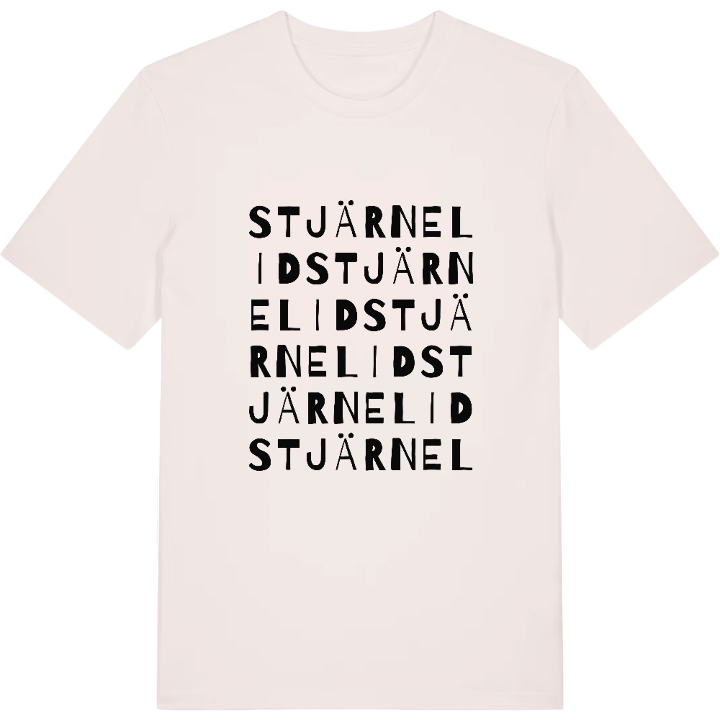 Stjärnelid ordlek t-shirt – t-shirt från PinShirt