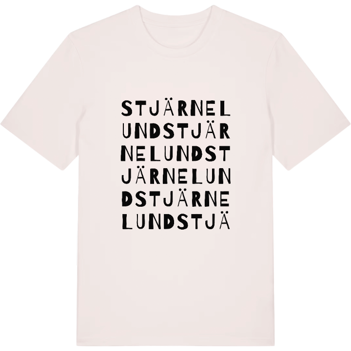 Stjärnelund ordlek t-shirt – t-shirt från PinShirt