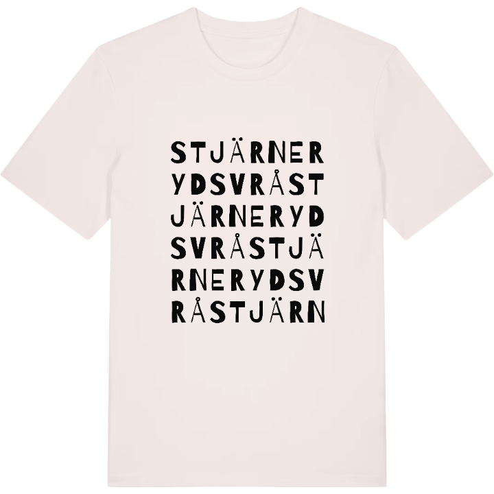 Stjärnerydsvrå ordlek t-shirt – t-shirt från PinShirt