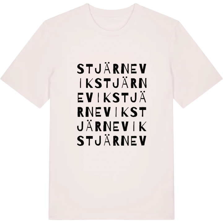 Stjärnevik ordlek t-shirt – t-shirt från PinShirt