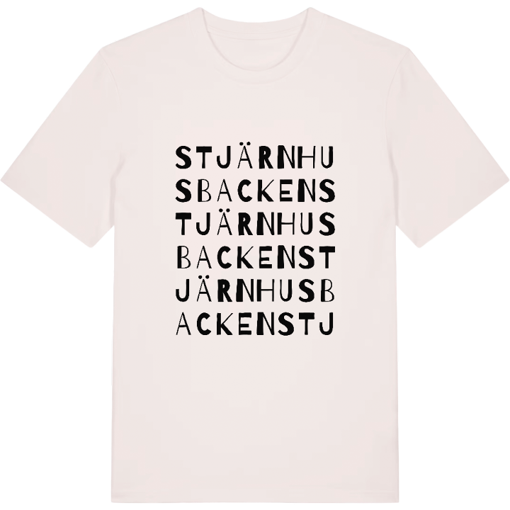 Stjärnhusbacken ordlek t-shirt – t-shirt från PinShirt