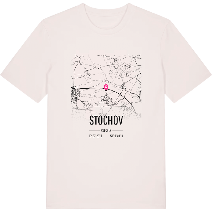 Stochov karta t-shirt – t-shirt från PinShirt