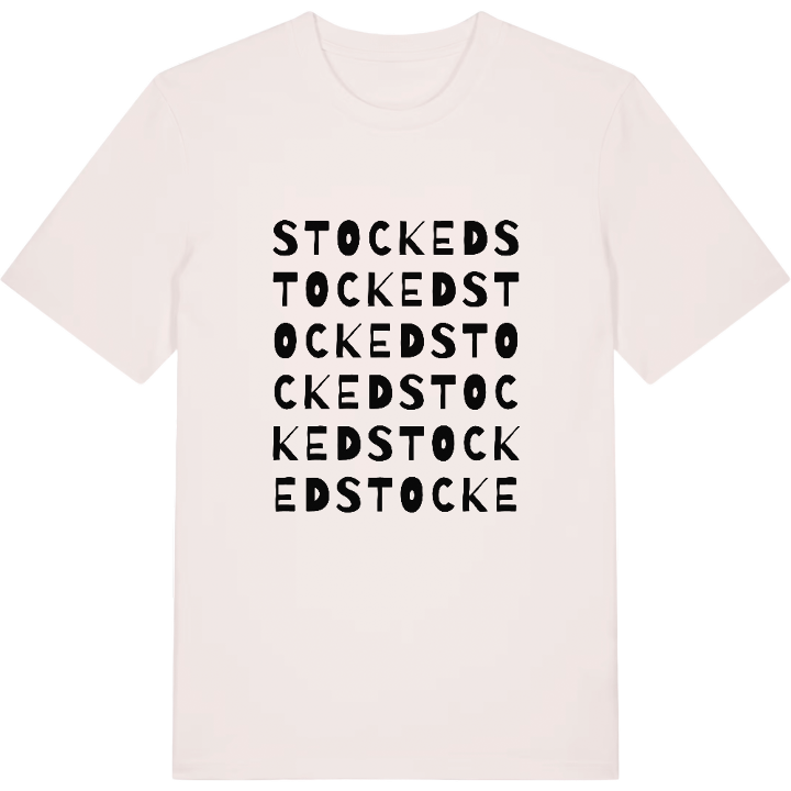 Stocked ordlek t-shirt – t-shirt från PinShirt