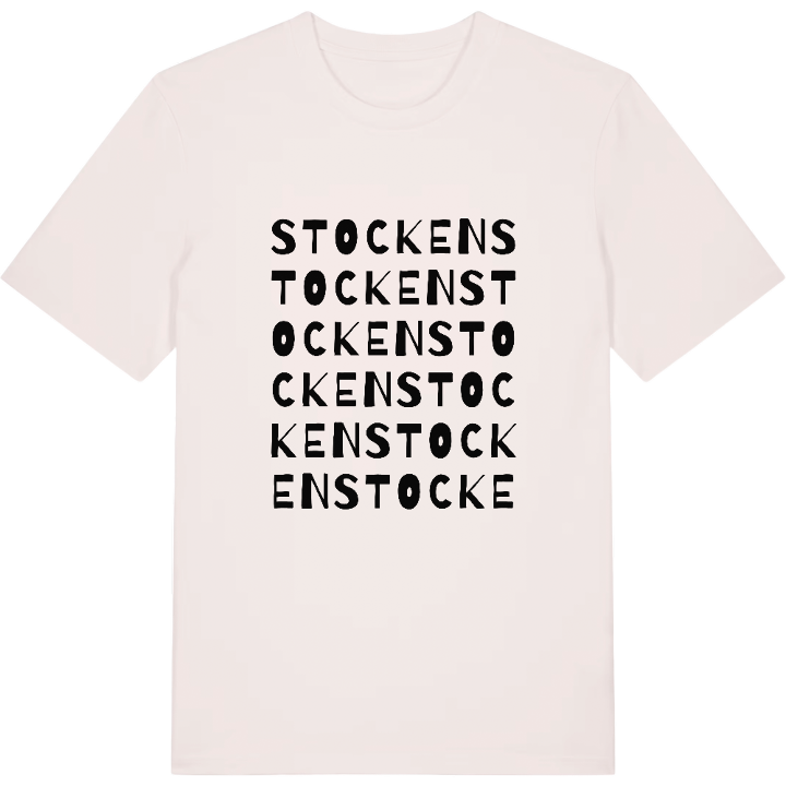 Stocken ordlek t-shirt – t-shirt från PinShirt