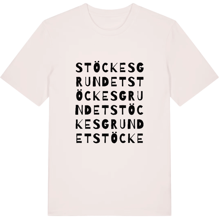 Stöckesgrundet ordlek t-shirt – t-shirt från PinShirt