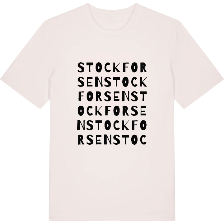 Stockforsen ordlek t-shirt – t-shirt från PinShirt
