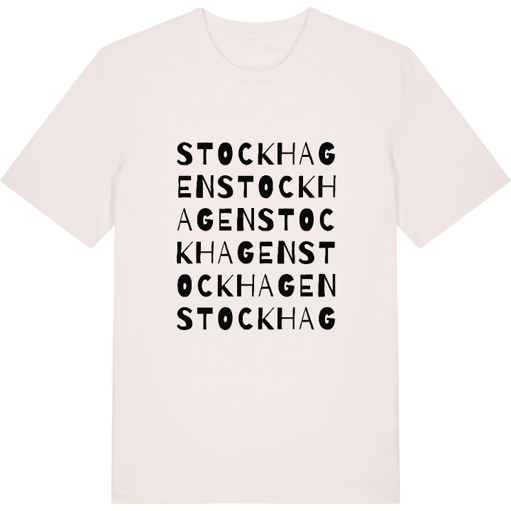 Stockhagen ordlek t-shirt – t-shirt från PinShirt