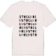 Stockholm ordlek t-shirt