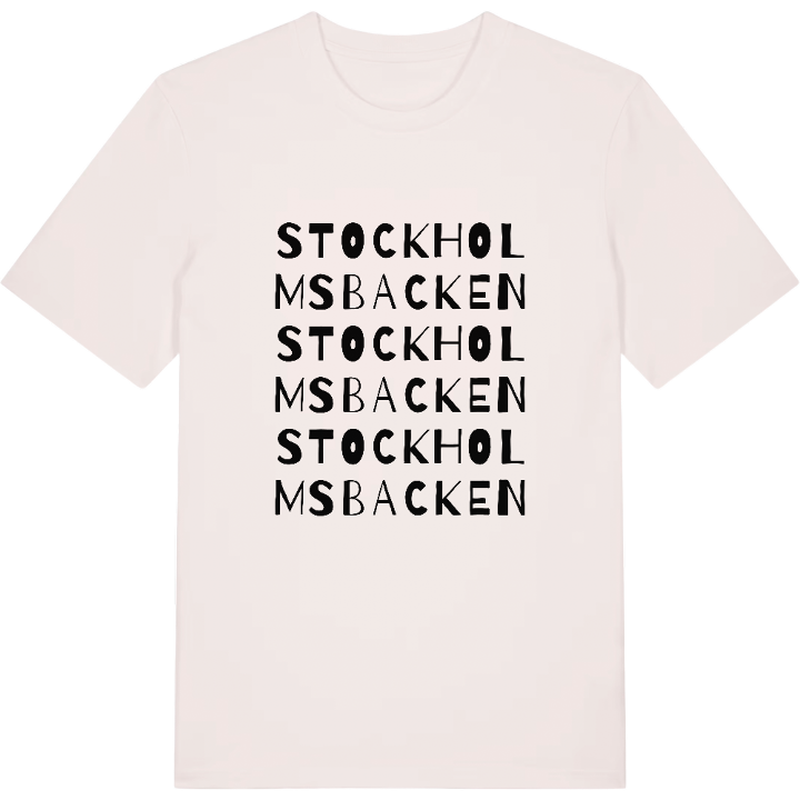 Stockholmsbacken ordlek t-shirt – t-shirt från PinShirt