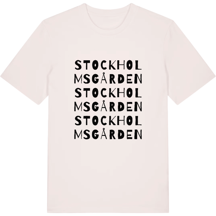 Stockholmsgården ordlek t-shirt – t-shirt från PinShirt