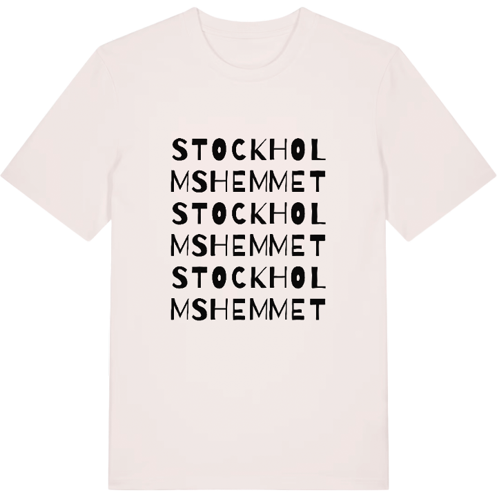 Stockholmshemmet ordlek t-shirt – t-shirt från PinShirt