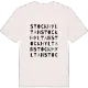 Stockhyltan ordlek t-shirt