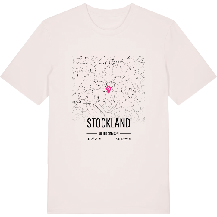 Stockland karta t-shirt – t-shirt från PinShirt