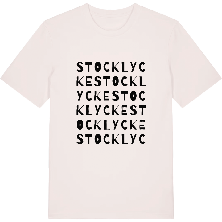 Stocklycke ordlek t-shirt – t-shirt från PinShirt