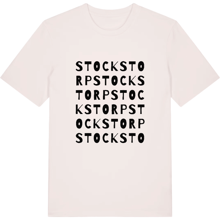 Stockstorp ordlek t-shirt – t-shirt från PinShirt