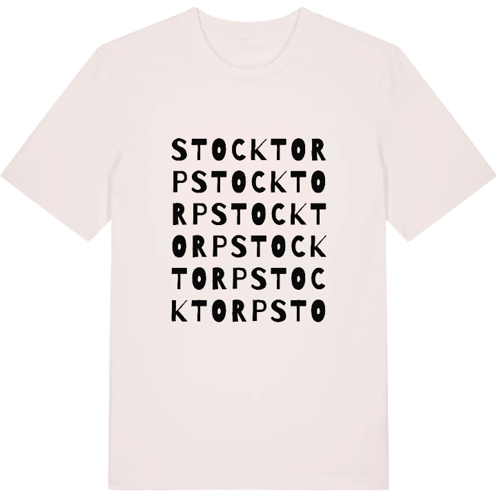 Stocktorp ordlek t-shirt – t-shirt från PinShirt