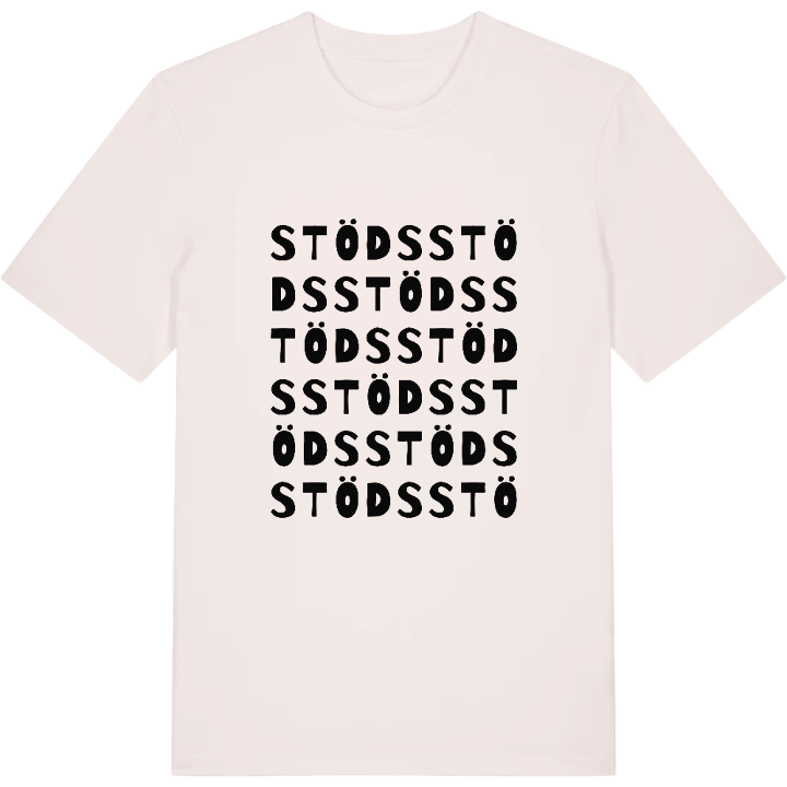 Stöds ordlek t-shirt – t-shirt från PinShirt