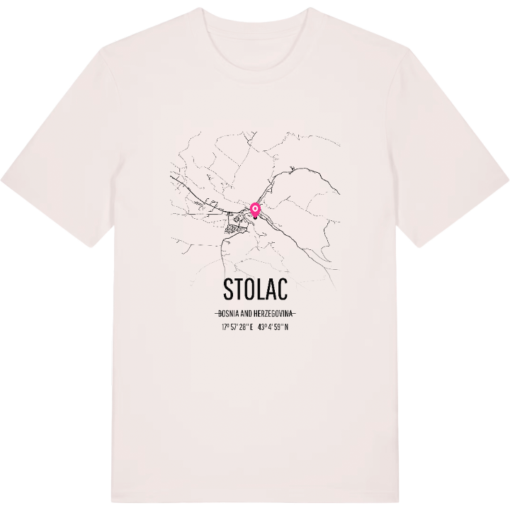 Stolac karta t-shirt – t-shirt från PinShirt
