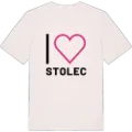 Jag älskar Stolec t-shirt stort tryck