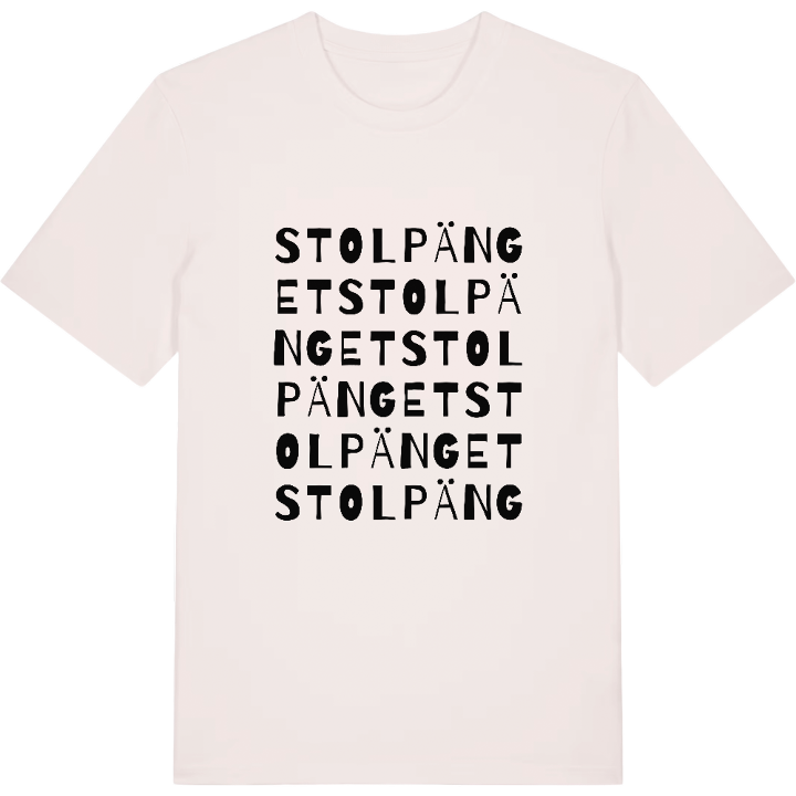 Stolpänget ordlek t-shirt – t-shirt från PinShirt