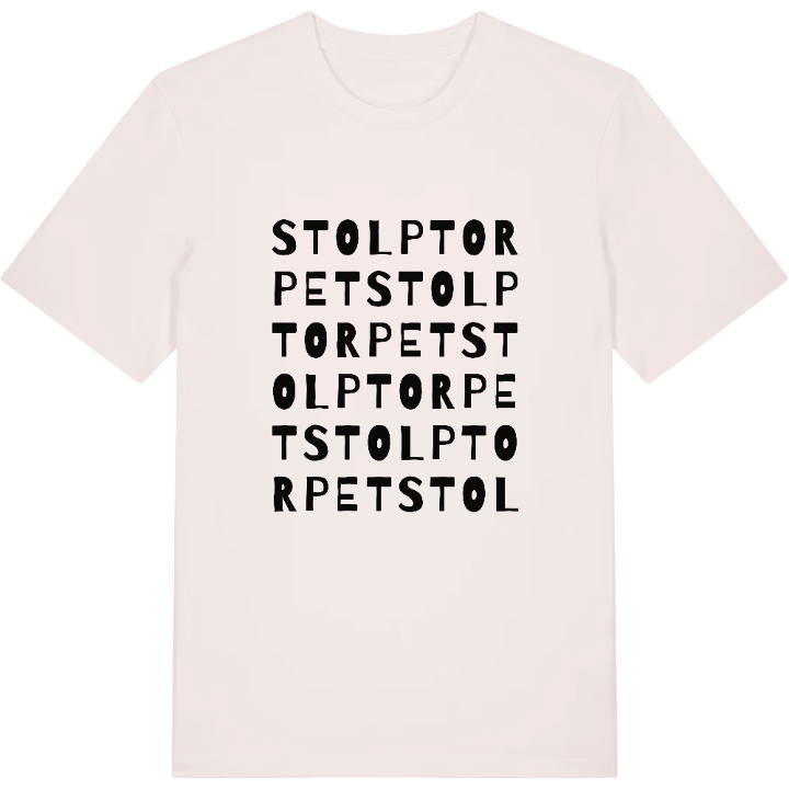 Stolptorpet ordlek t-shirt – t-shirt från PinShirt