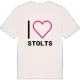 Jag älskar Stolts t-shirt stort tryck