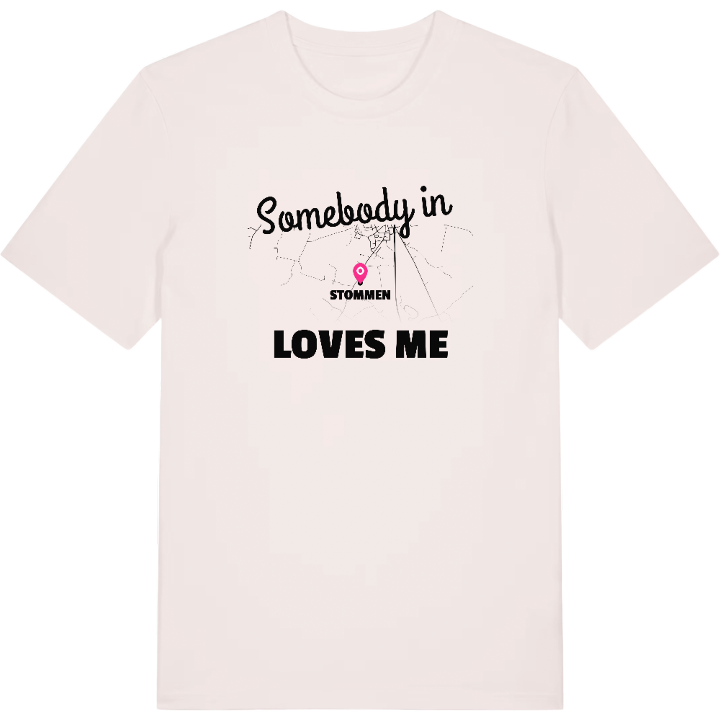 Någon i Stommen älskar mig t-shirt – t-shirt från PinShirt