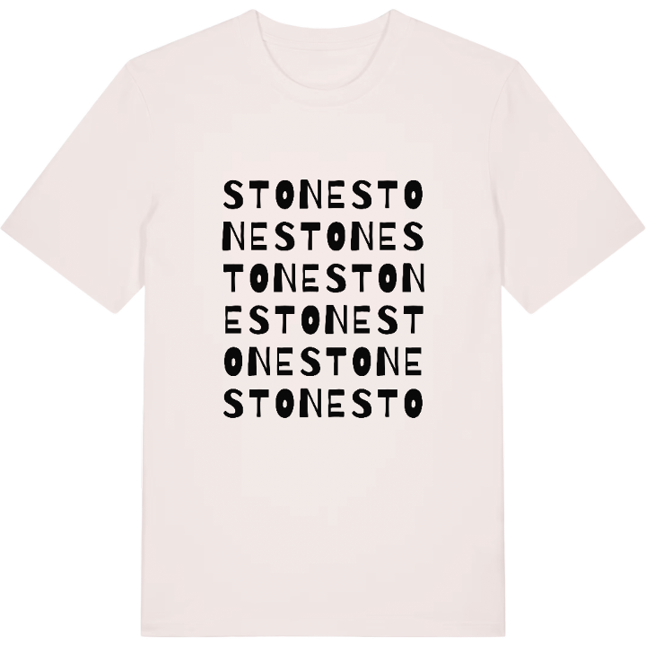 Stone ordlek t-shirt – t-shirt från PinShirt
