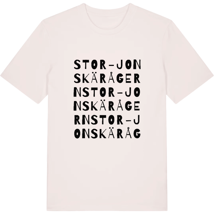 Stor-Jonskärågern ordlek t-shirt – t-shirt från PinShirt