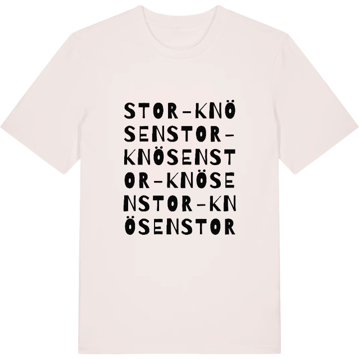 Stor-Knösen ordlek t-shirt – t-shirt från PinShirt