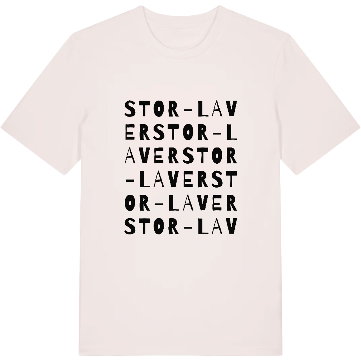 Stor-Laver ordlek t-shirt – t-shirt från PinShirt