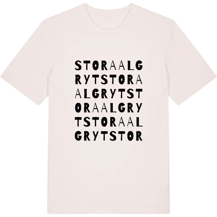 Stora Algryt ordlek t-shirt – t-shirt från PinShirt