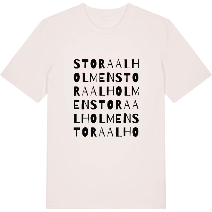 Stora Alholmen ordlek t-shirt – t-shirt från PinShirt