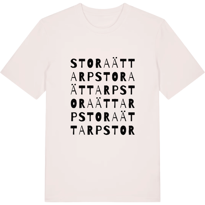 Stora Ättarp ordlek t-shirt – t-shirt från PinShirt