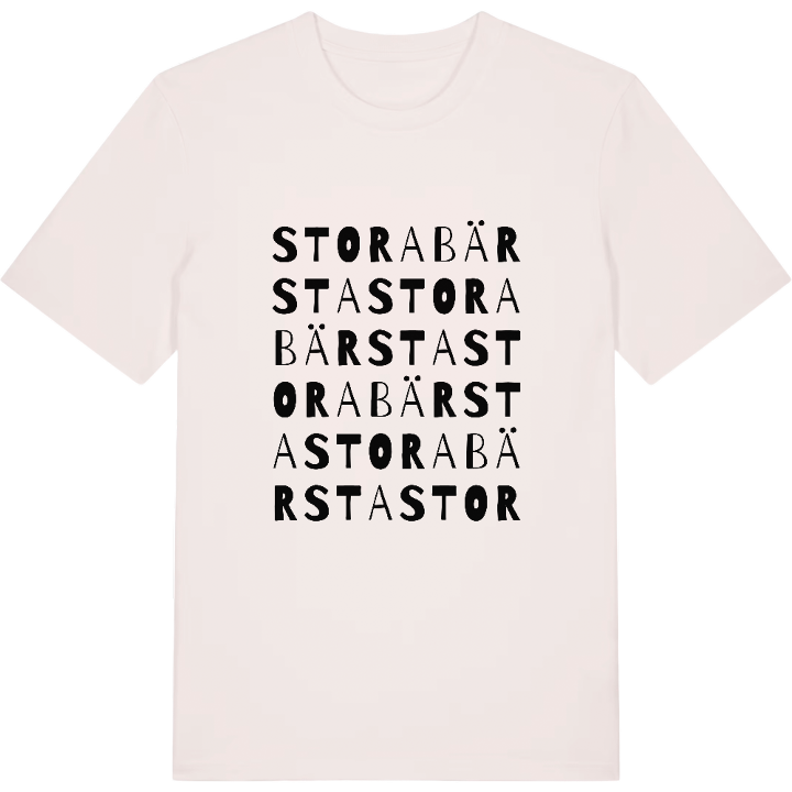 Stora Bärsta ordlek t-shirt – t-shirt från PinShirt