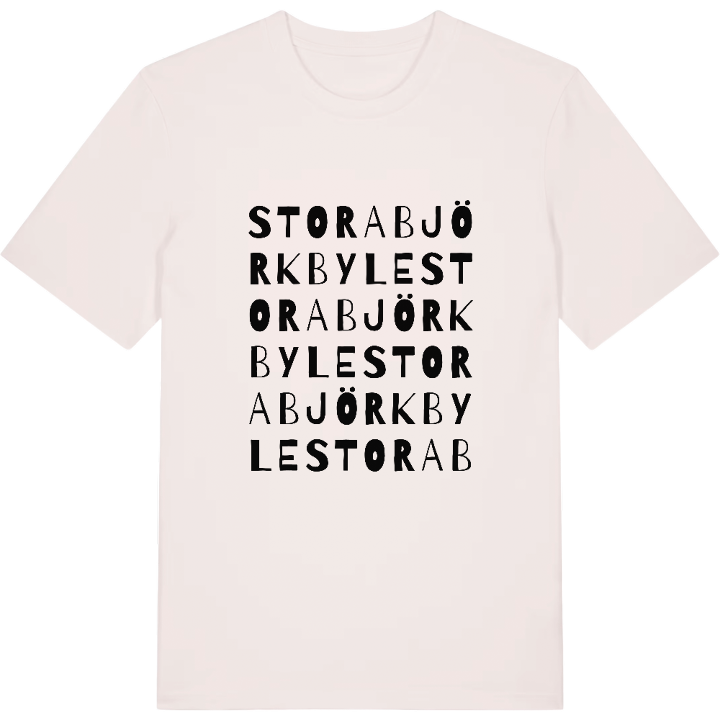Stora Björkbyle ordlek t-shirt – t-shirt från PinShirt