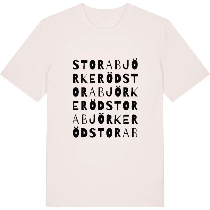 Stora Björkeröd ordlek t-shirt – t-shirt från PinShirt