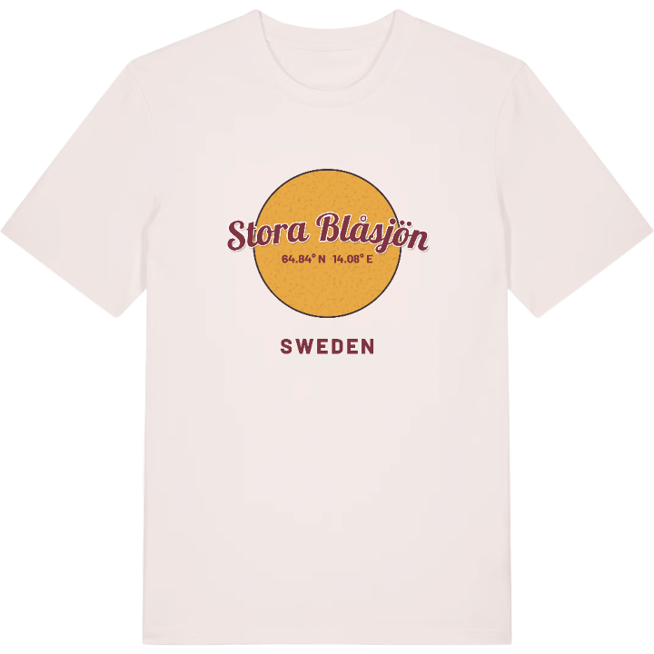 Stora Blåsjön cirkel t-shirt – t-shirt från PinShirt