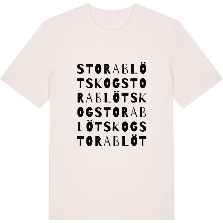 Stora Blötskog ordlek t-shirt – t-shirt från PinShirt