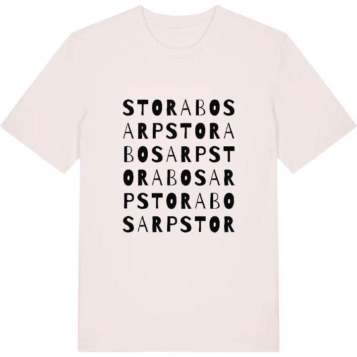 Stora Bosarp ordlek t-shirt – t-shirt från PinShirt