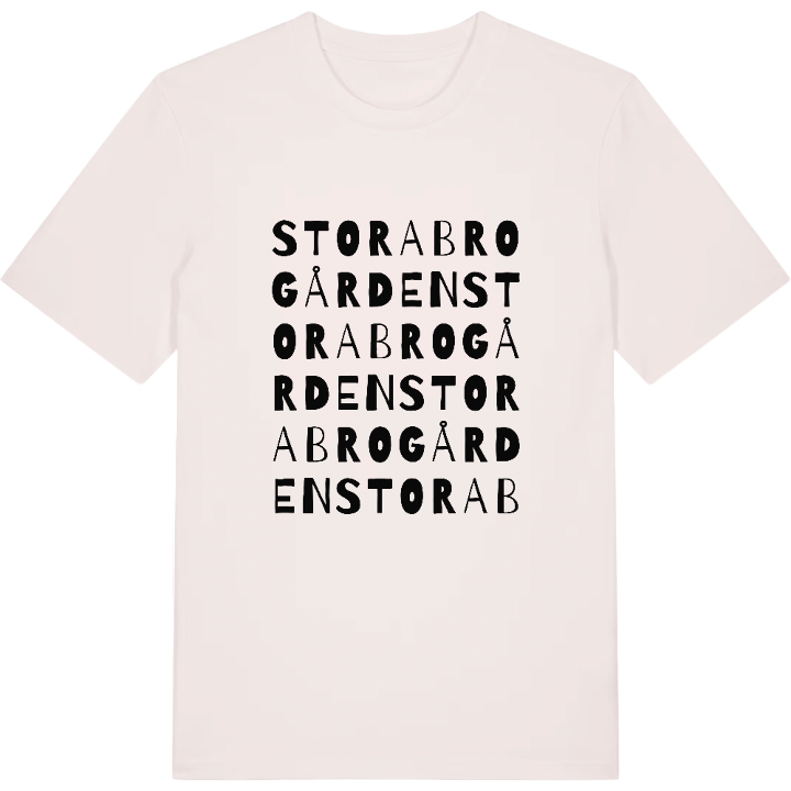 Stora Brogården ordlek t-shirt – t-shirt från PinShirt
