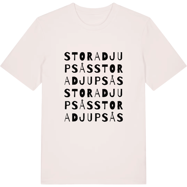 Stora Djupsås ordlek t-shirt – t-shirt från PinShirt