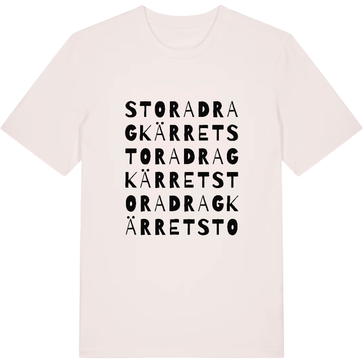 Stora Dragkärret ordlek t-shirt – t-shirt från PinShirt