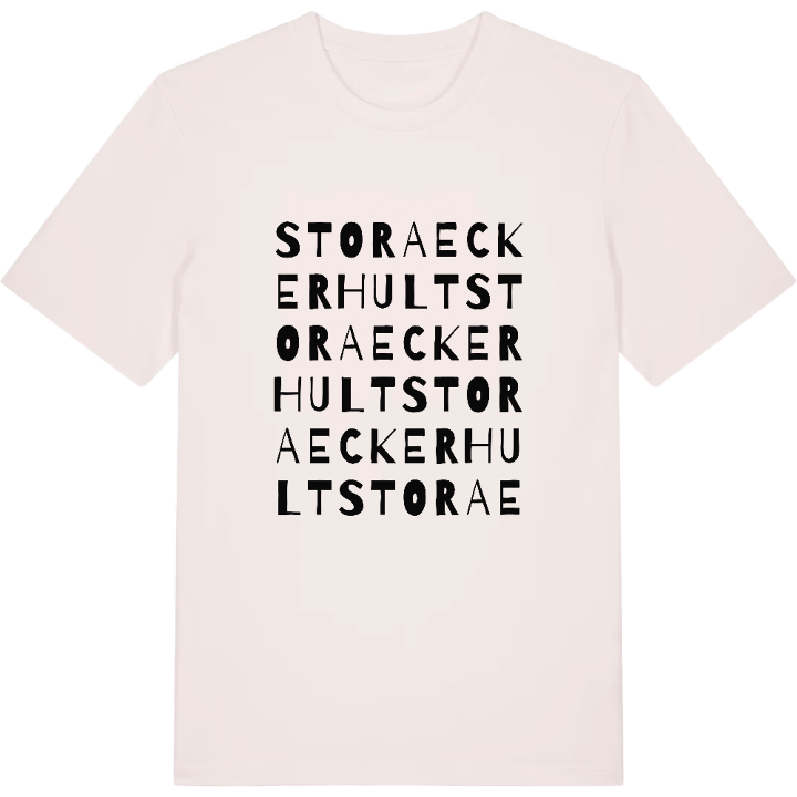 Stora Eckerhult ordlek t-shirt – t-shirt från PinShirt